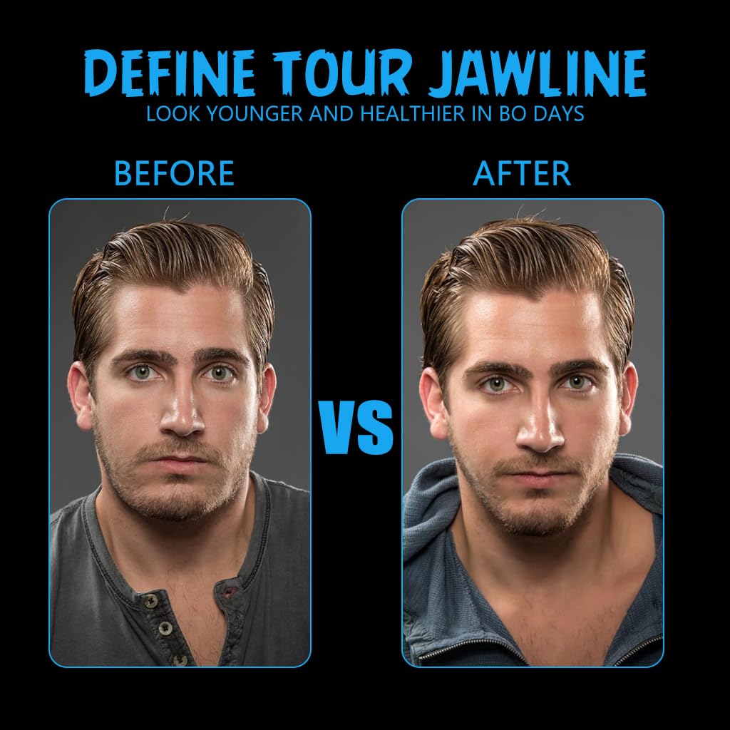MAYCREATE 6Pcs Jawline Exerciser for Men Women, 40/50/60lbs Resistance, Safe Silicone Jaw Line Exerciser, Enhances Facial Muscles & Sculpts Jawline, Includes Storage Case MAYCREATE 6Pcs Jawline Exerciser for Men Women, 40/50/60lbs Resistance, Safe Silicone Jaw Line Exerciser, Enhances Facial Muscles & Sculpts Jawline, Includes Storage Case